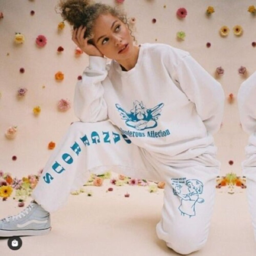 🆕 NWOT Boys Lie | Dangerous Affection | V2 Sweatpants | White Large